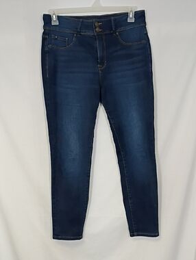 EUC Curve Appeal Curve Creator Skinny Jeans Dark Wash Women's Size 10/30 Denim